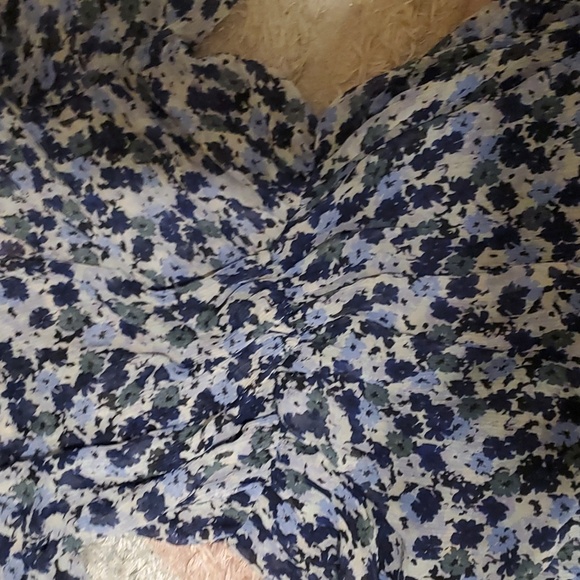 Zara - Multicolored Printed Pleated romper Size: xl - Picture 6 of 9